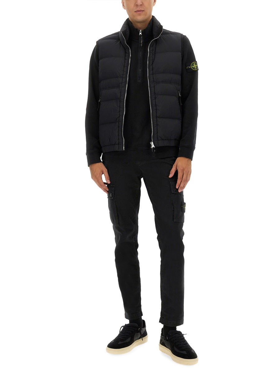 Stone Island Gilet - Black | Wanan Luxury
