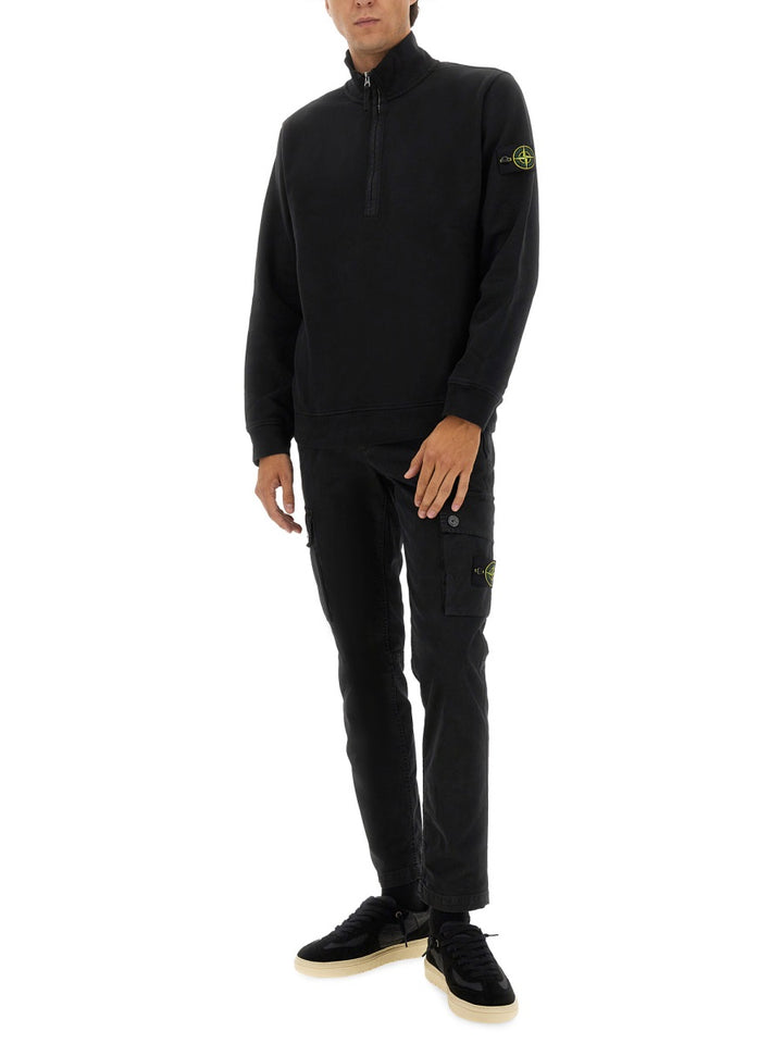 Stone Island Sweatshirts - Black | Wanan Luxury
