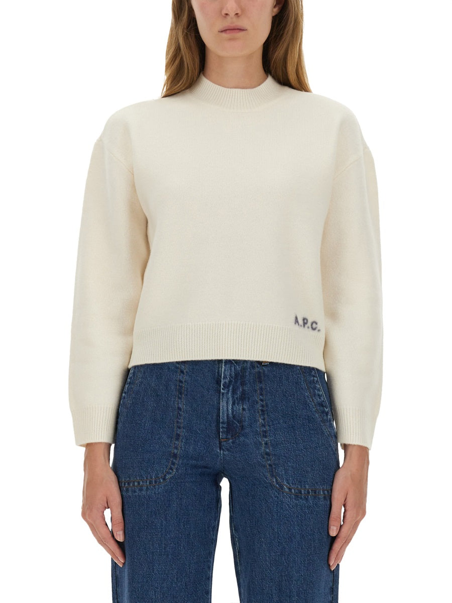 A.P.C. Sweaters - Ivory | 2e7e194e5b3354c0972662339bfc0c334d17fa07