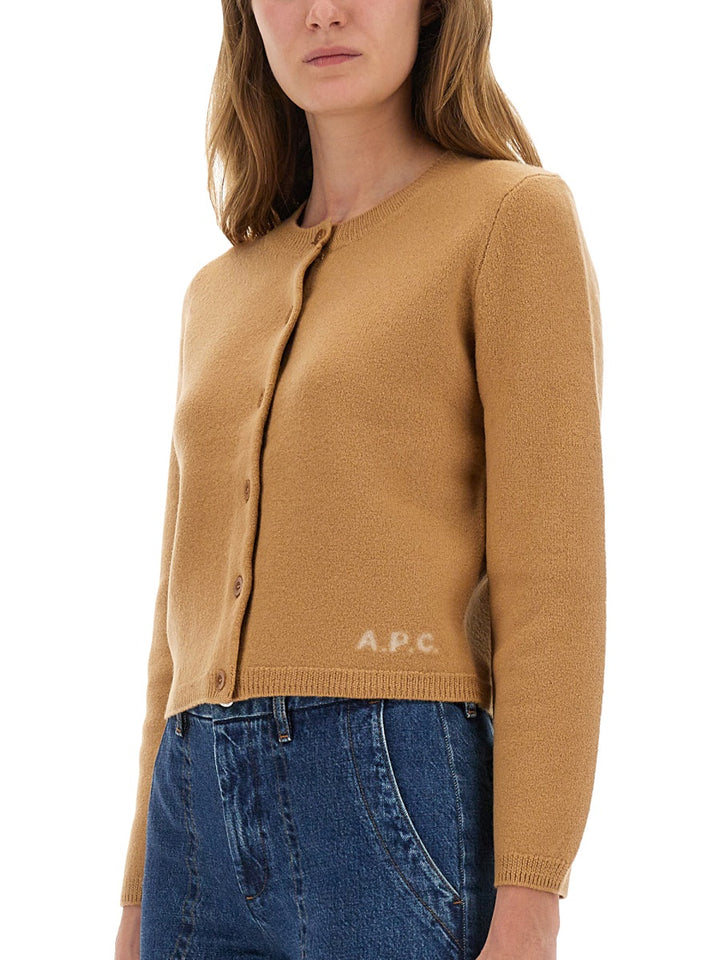 A.P.C. Sweaters - Beige | ff820641c79a7c215fef1afa1ea00cdadd9a0a33
