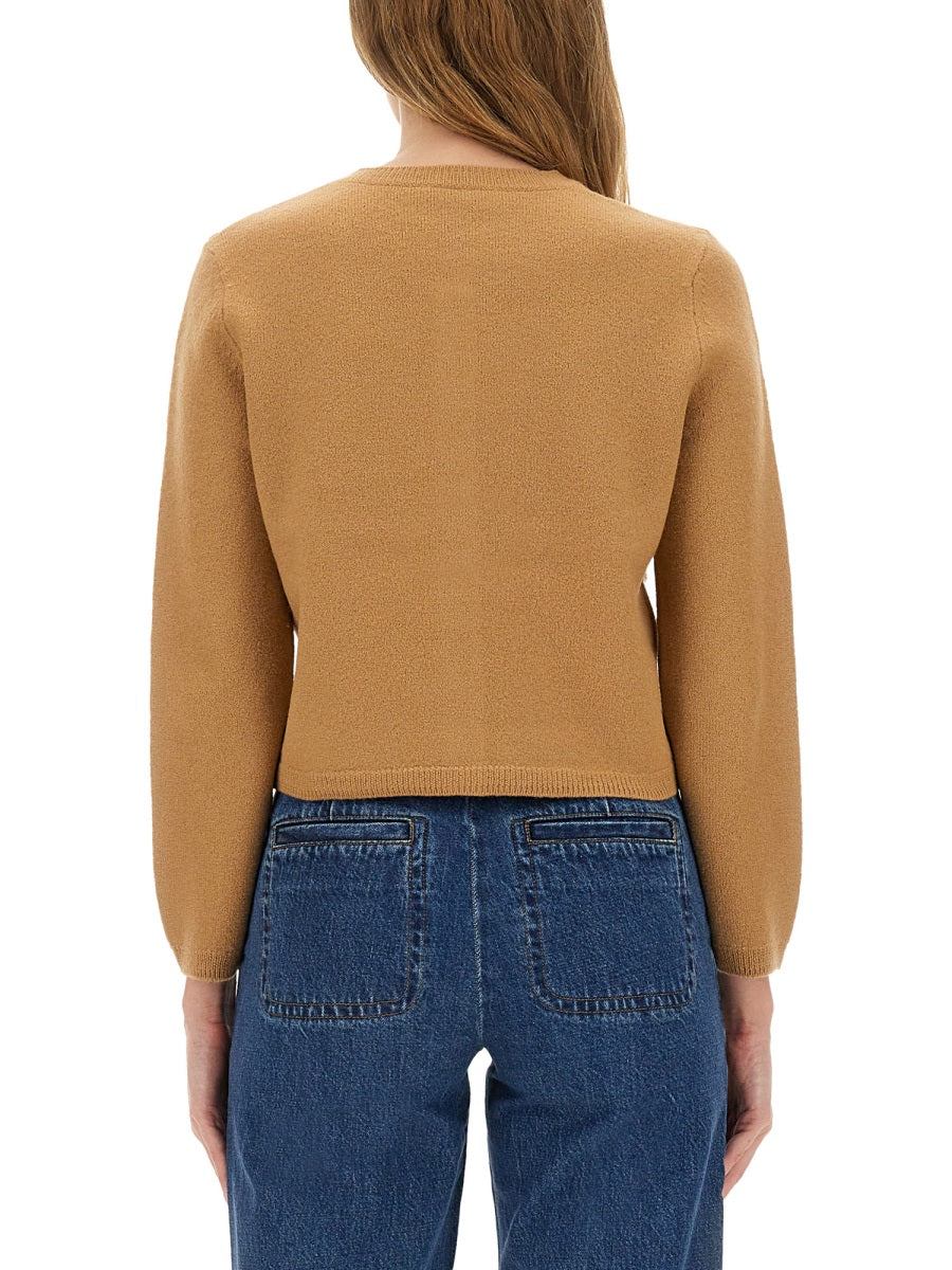 A.P.C. Sweaters - Beige | bb778a00b7959fa64fc8f284be316d9184e3cf12