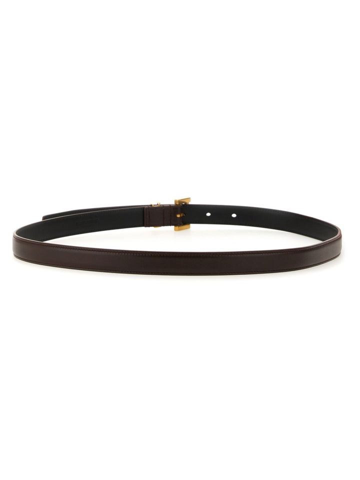 Saint Laurent Belts - Brown | Wanan Luxury