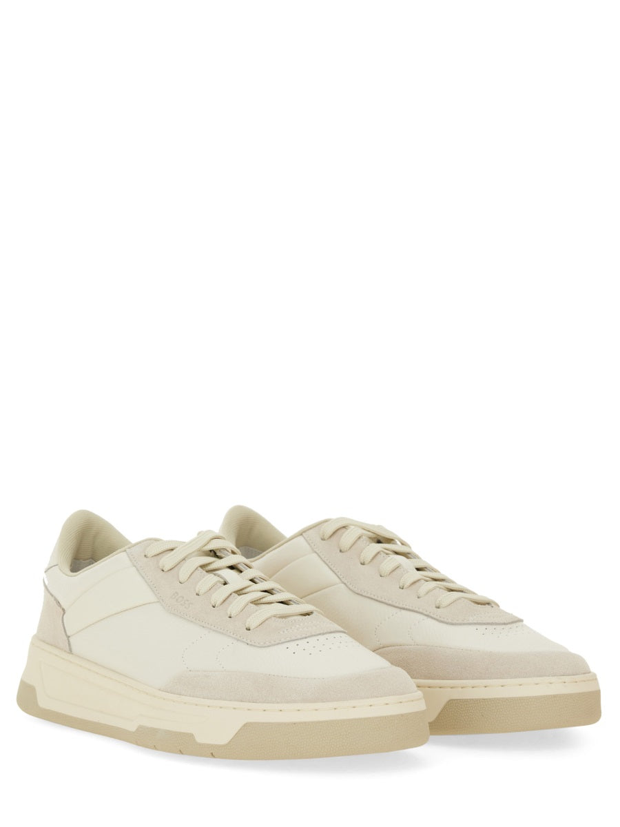 Boss Sneakers - White | Wanan Luxury