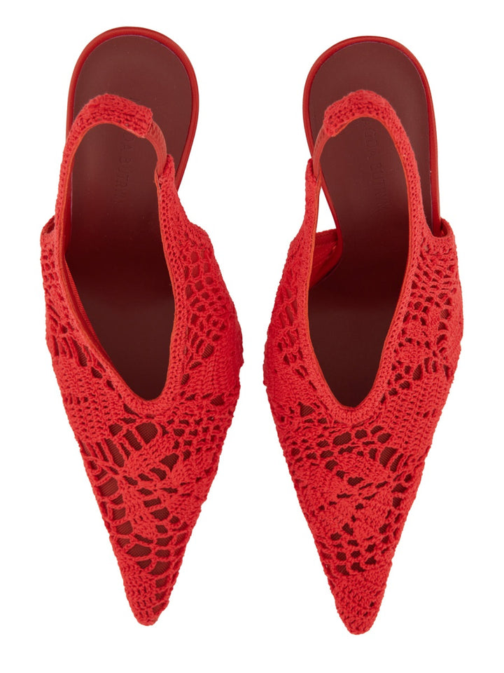 Magda Butrym HEELS - Red | ab28e97ee60b5480489ae38a2b59d4bfa66594b8