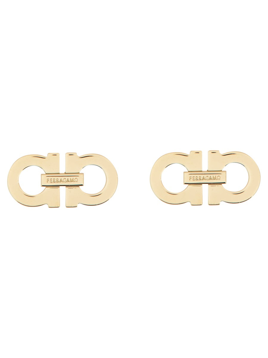 Ferragamo Earrings - Gold | Wanan Luxury