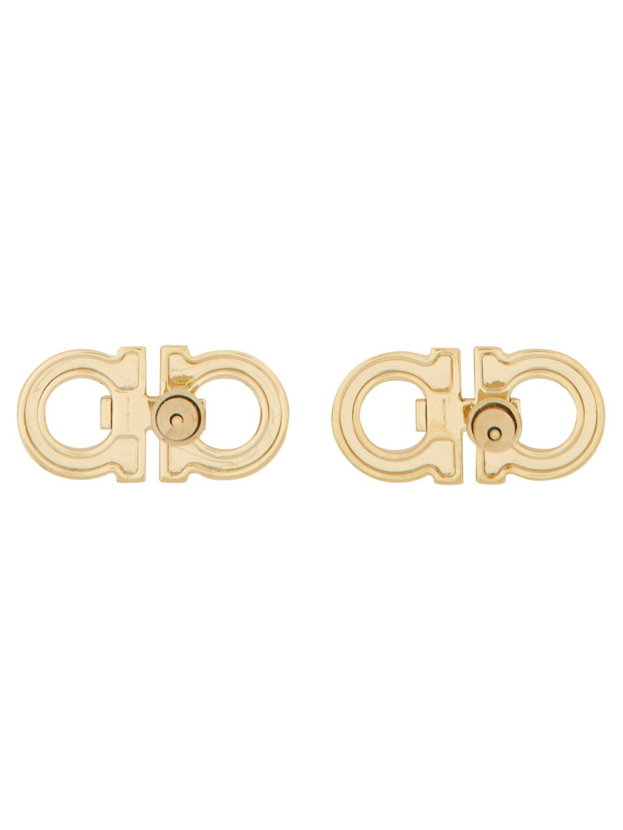 Ferragamo Earrings - Gold | Wanan Luxury