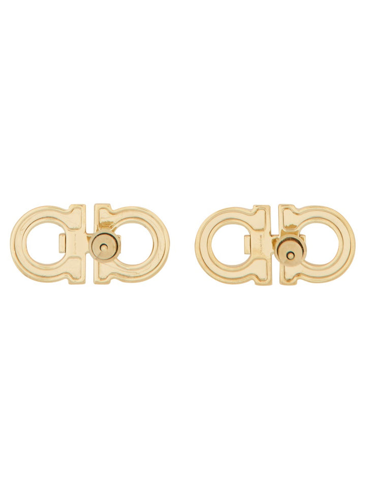Ferragamo Earrings - Gold | Wanan Luxury