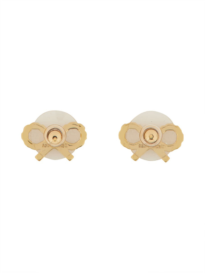 Self-Portrait Earrings - Gold | Wanan Luxury