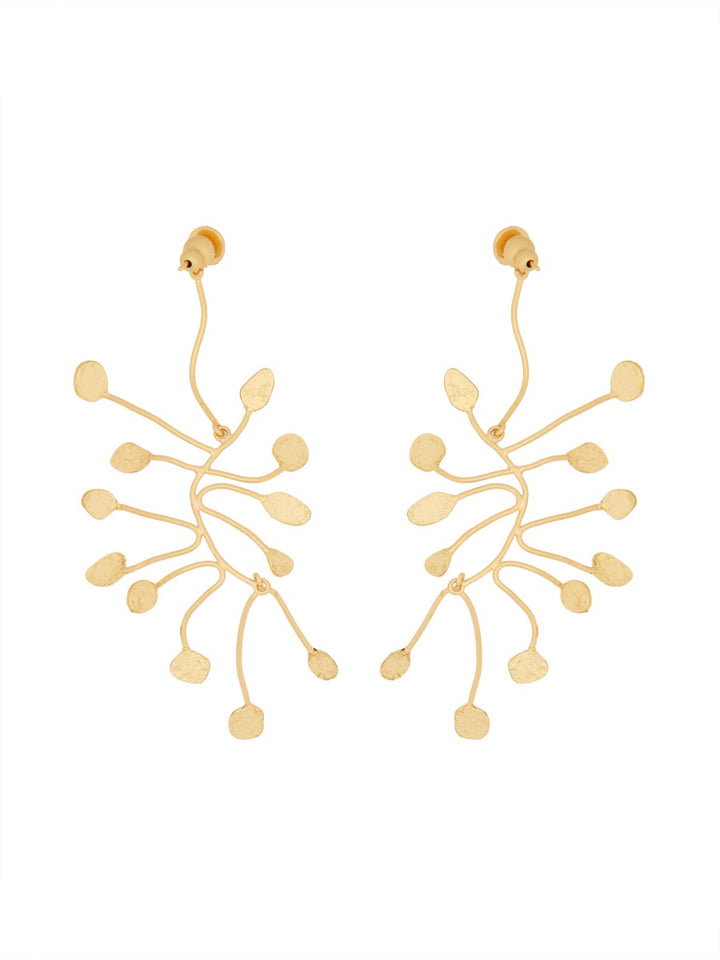 Cult Gaia Earrings - Gold | Wanan Luxury