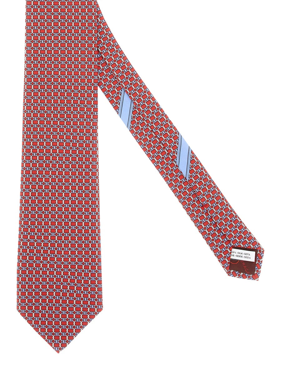 Ferragamo Ties & Papillon - Red | Wanan Luxury