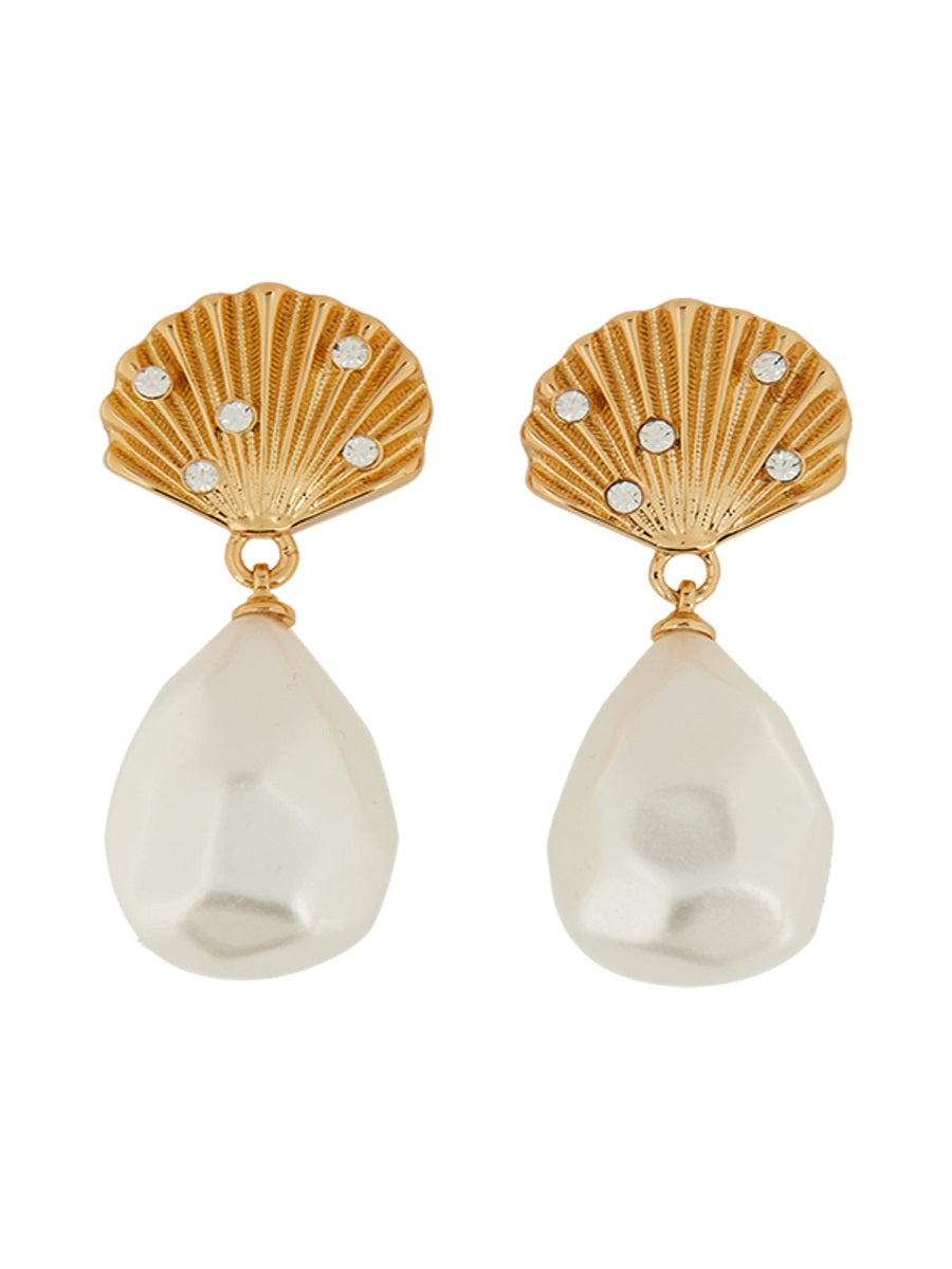Self-Portrait Earrings - Gold | Wanan Luxury