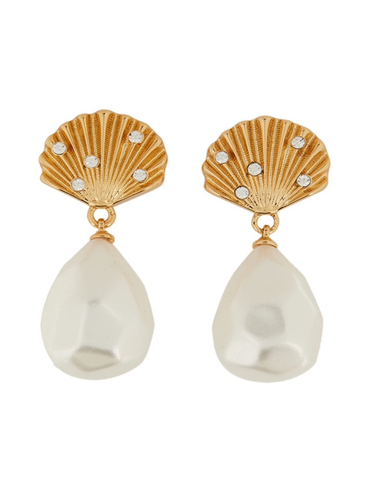Self-Portrait Earrings - Gold | Wanan Luxury