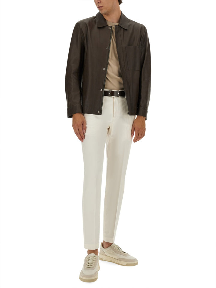 Boss Camel Pants - White | Wanan Luxury