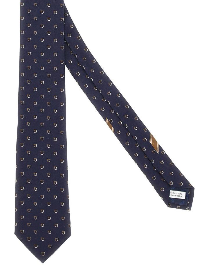 Ferragamo Ties & Papillon - Blue | Wanan Luxury