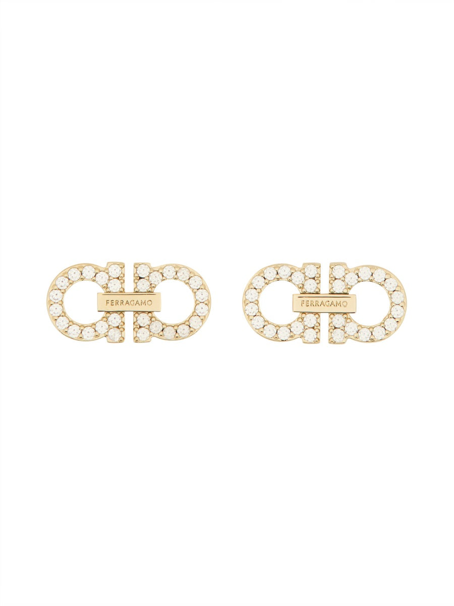 Ferragamo Earrings - Gold | Wanan Luxury