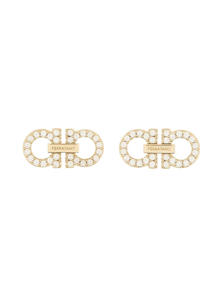 Ferragamo Earrings - Gold | Wanan Luxury