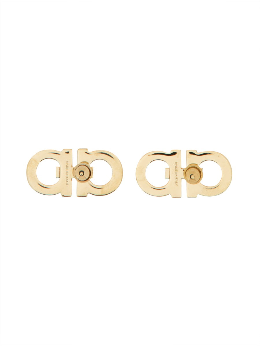 Ferragamo Earrings - Gold | Wanan Luxury