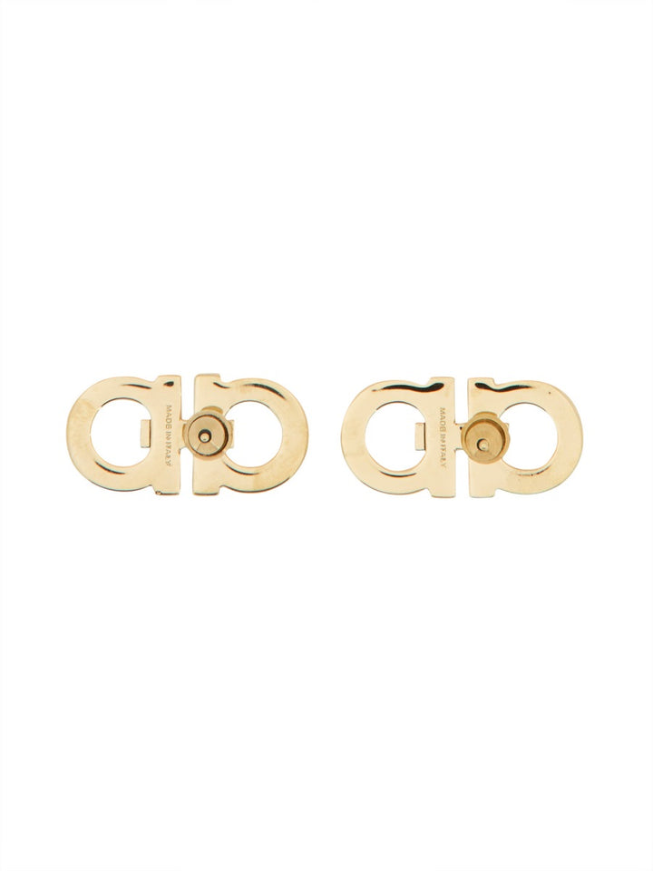 Ferragamo Earrings - Gold | Wanan Luxury