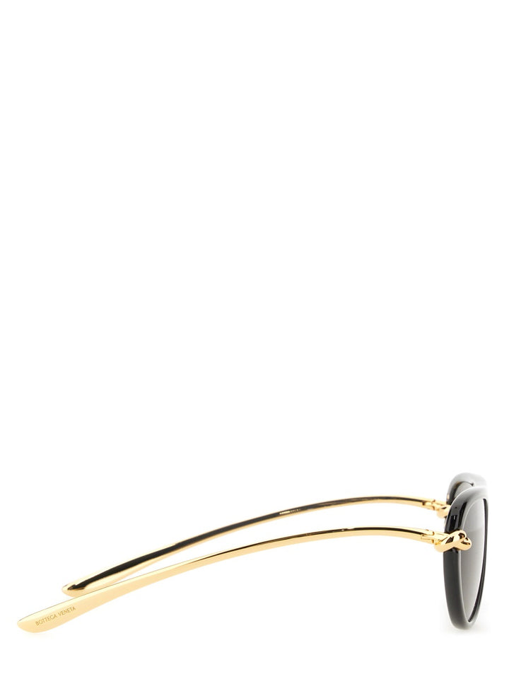 Bottega Veneta Sunglasses - Gold | Wanan Luxury