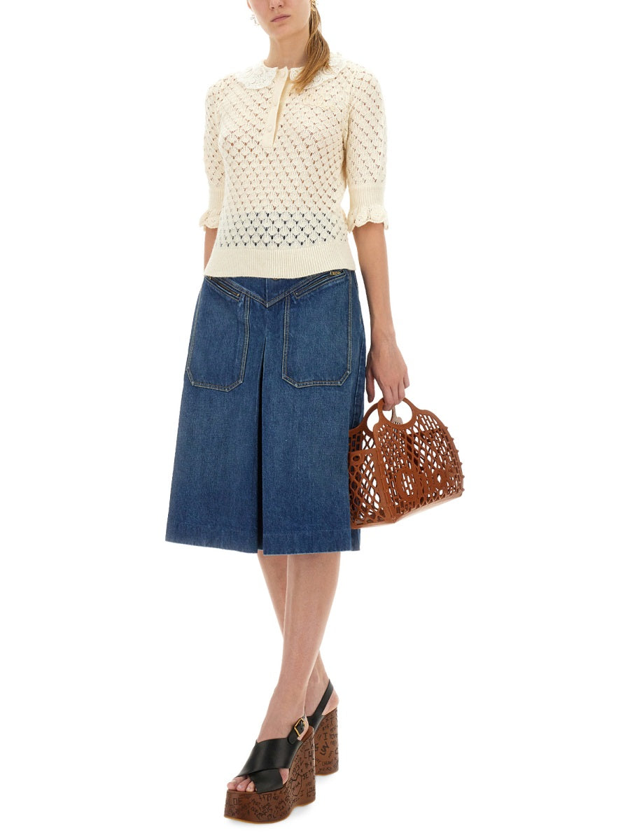 ChloÉ Sweaters - Ivory | a794f7d0010b313fcbab56d47f0ec75e7c730cca