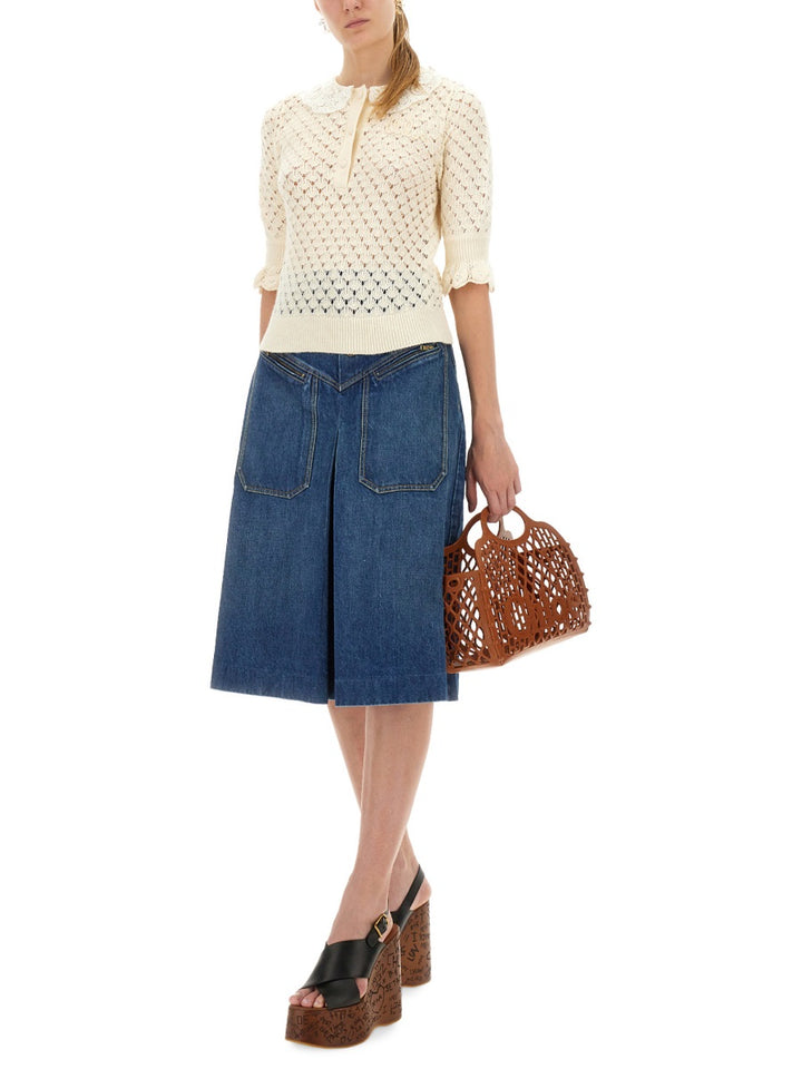 ChloÉ Sweaters - Ivory | a794f7d0010b313fcbab56d47f0ec75e7c730cca