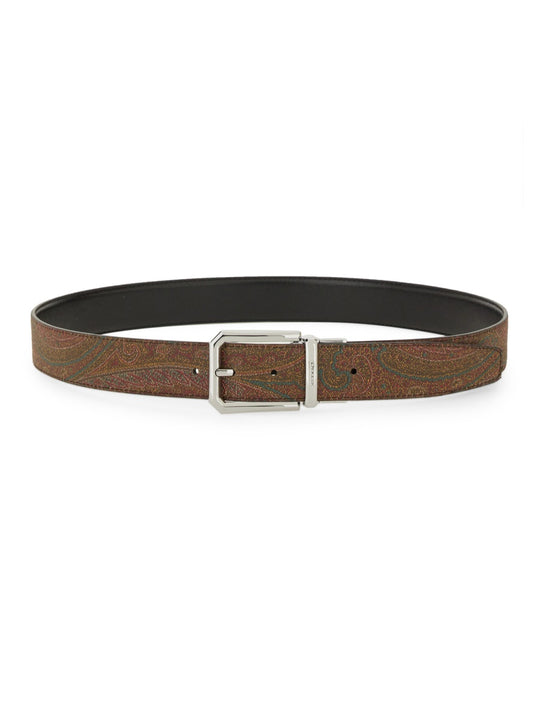 Belt With "Paisley" Pattern