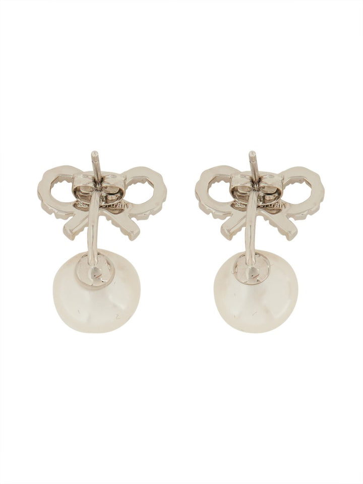 Self-Portrait Earrings - Silver | Wanan Luxury