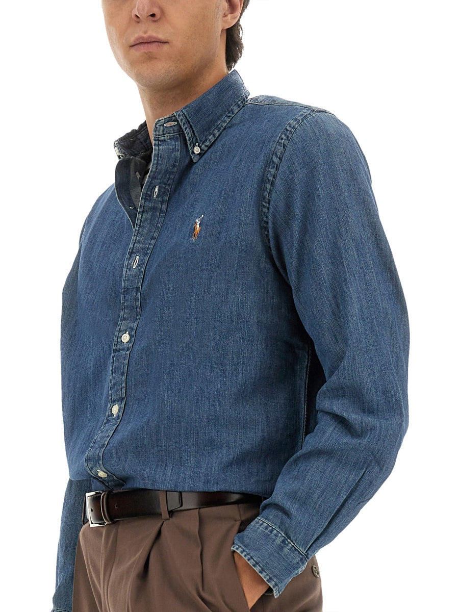 Polo Ralph Lauren Shirts - Blue | Wanan Luxury