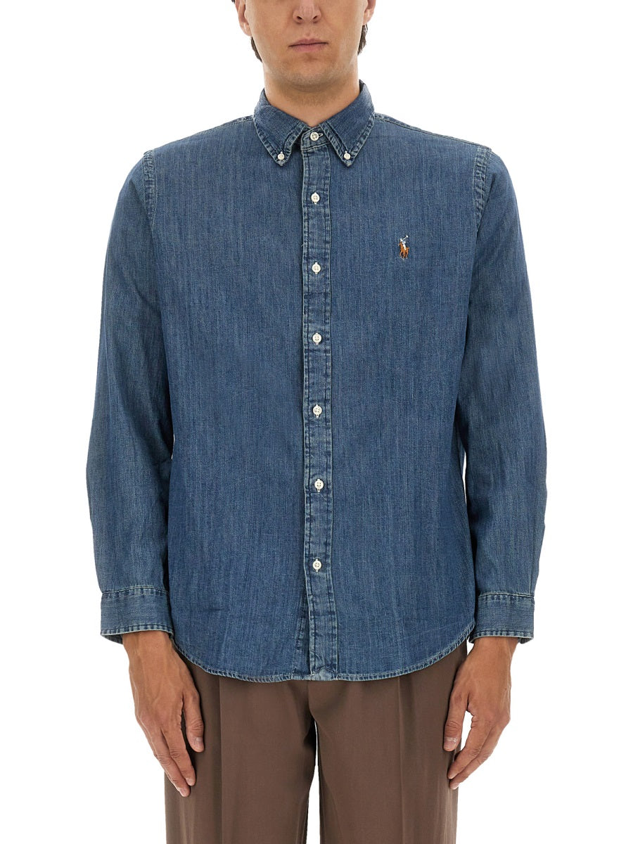 Polo Ralph Lauren Shirts - Blue | Wanan Luxury