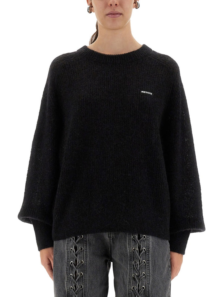 Rotate Birger Christensen Sweaters - Black | Wanan Luxury