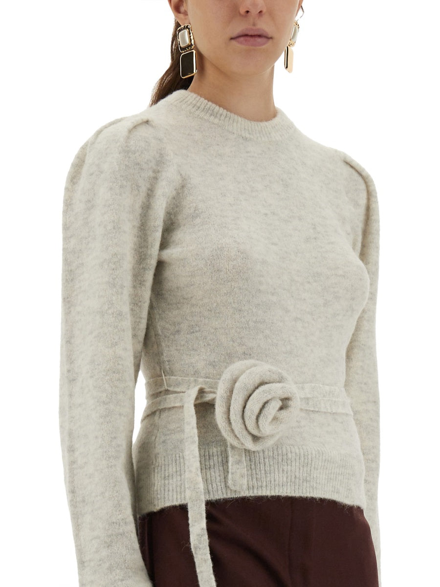 Rotate Birger Christensen Sweaters - White | Wanan Luxury