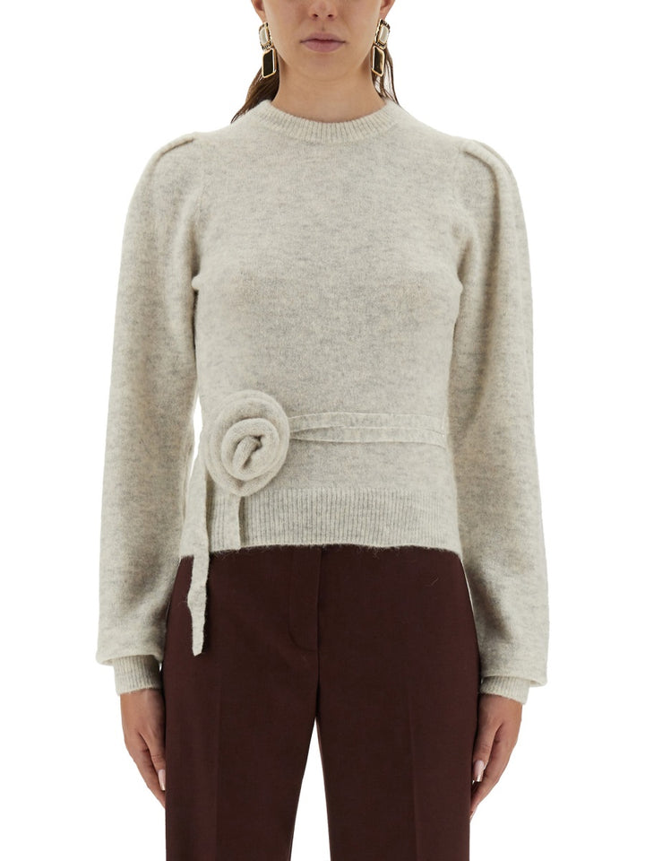 Rotate Birger Christensen Sweaters - White | Wanan Luxury