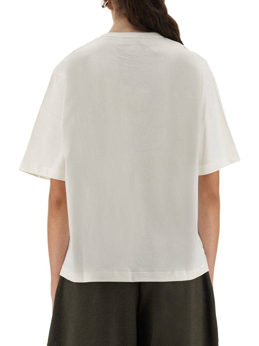 Studio Nicholson T shirts - White | Wanan Luxury