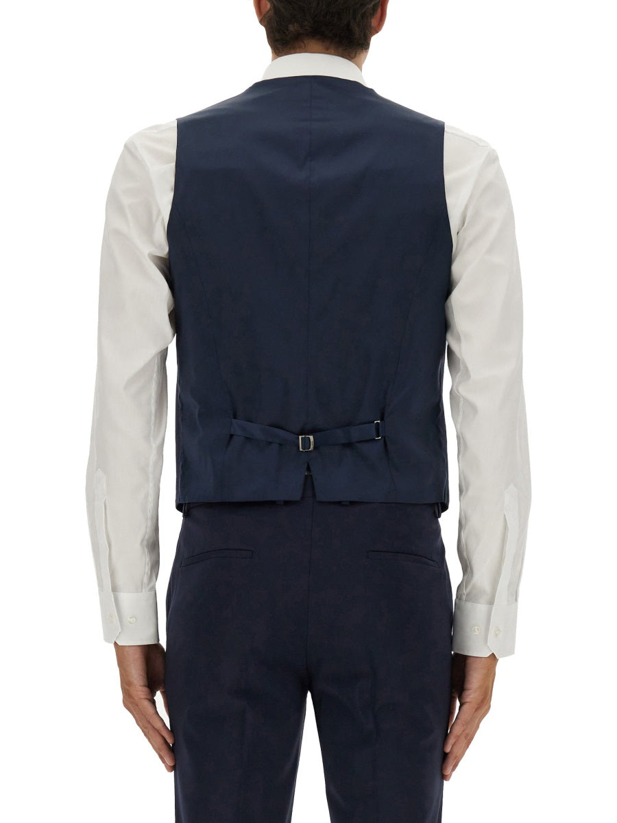 Hugo Gilet - Blue | Wanan Luxury