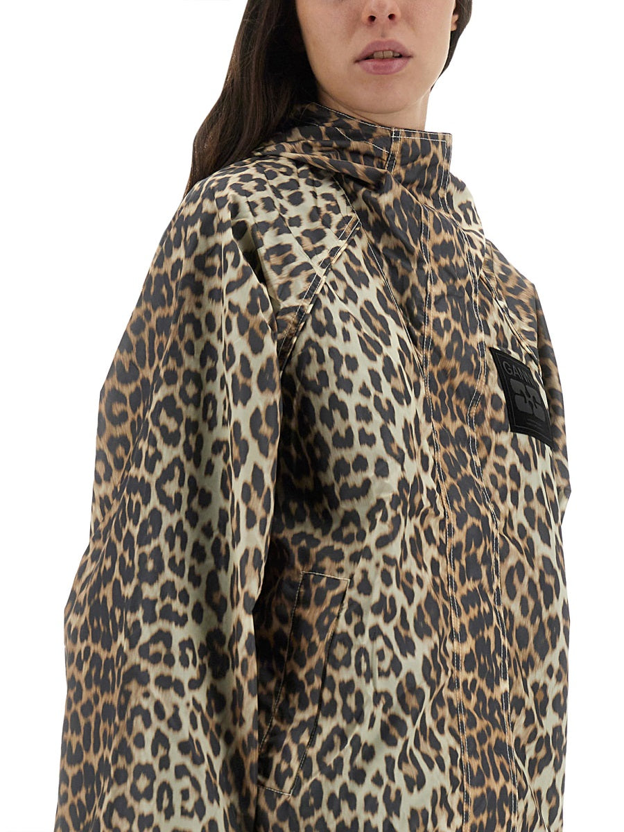 Ganni Jackets - Animal Print | Wanan Luxury