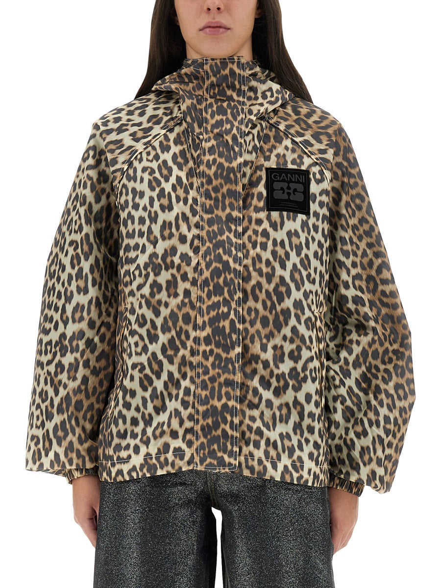 Ganni Jackets - Animal Print | Wanan Luxury