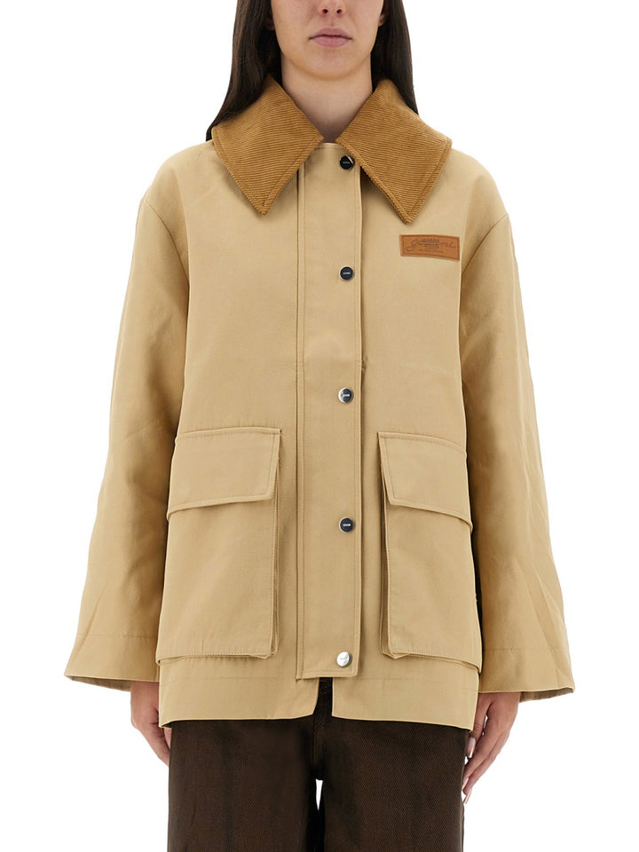 Ganni Jackets - Brown | Wanan Luxury