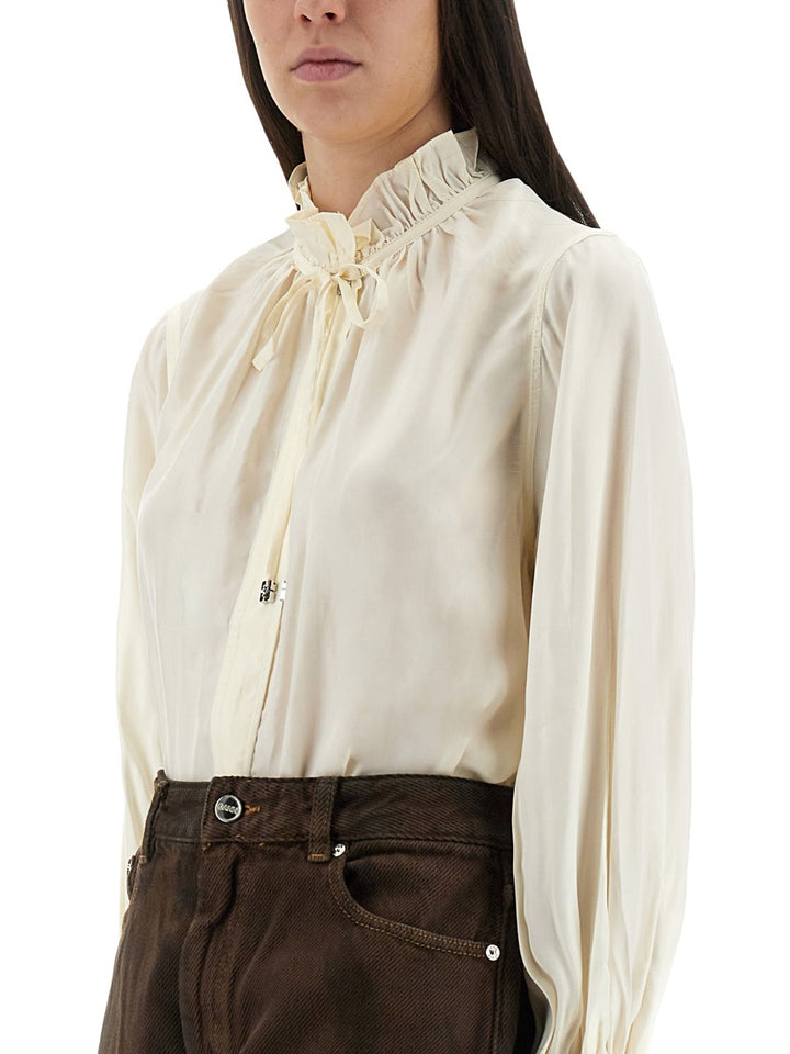 Ganni Shirts - Ivory | 54ca605078cef0038362de709e44df12f13f20ff