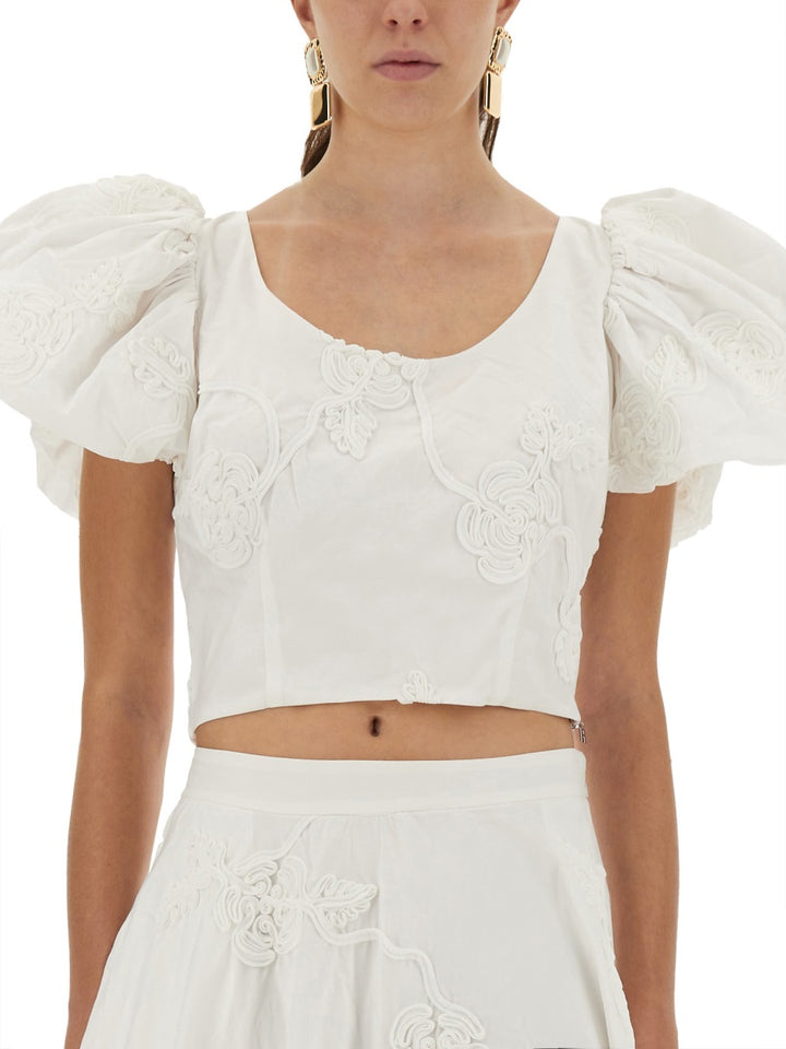 Rotate Birger Christensen Tops - White | Wanan Luxury