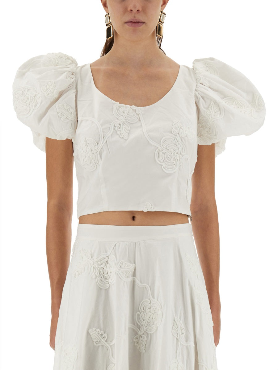 Rotate Birger Christensen Tops - White | Wanan Luxury