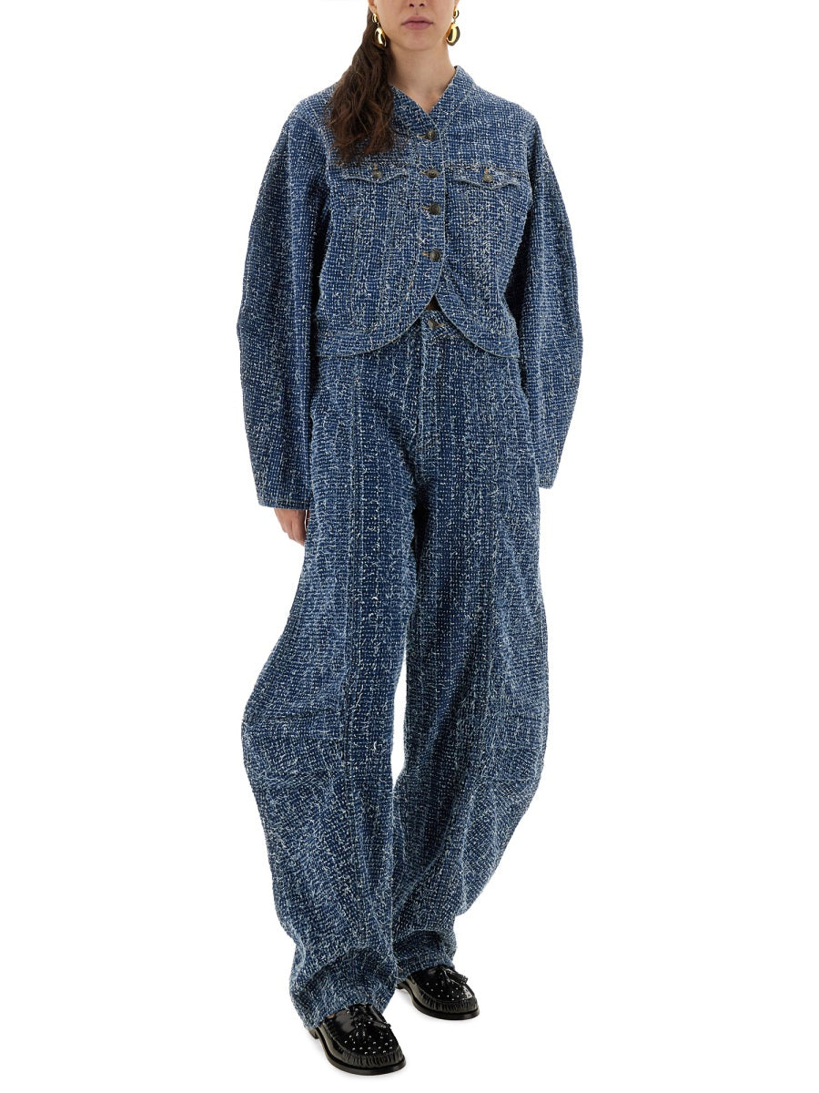 Rotate Birger Christensen Denim - Blue | Wanan Luxury