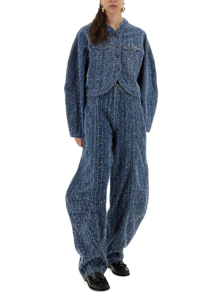 Rotate Birger Christensen Denim - Blue | Wanan Luxury