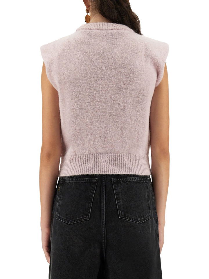 Rotate Birger Christensen Gilet - Neutral | Wanan Luxury