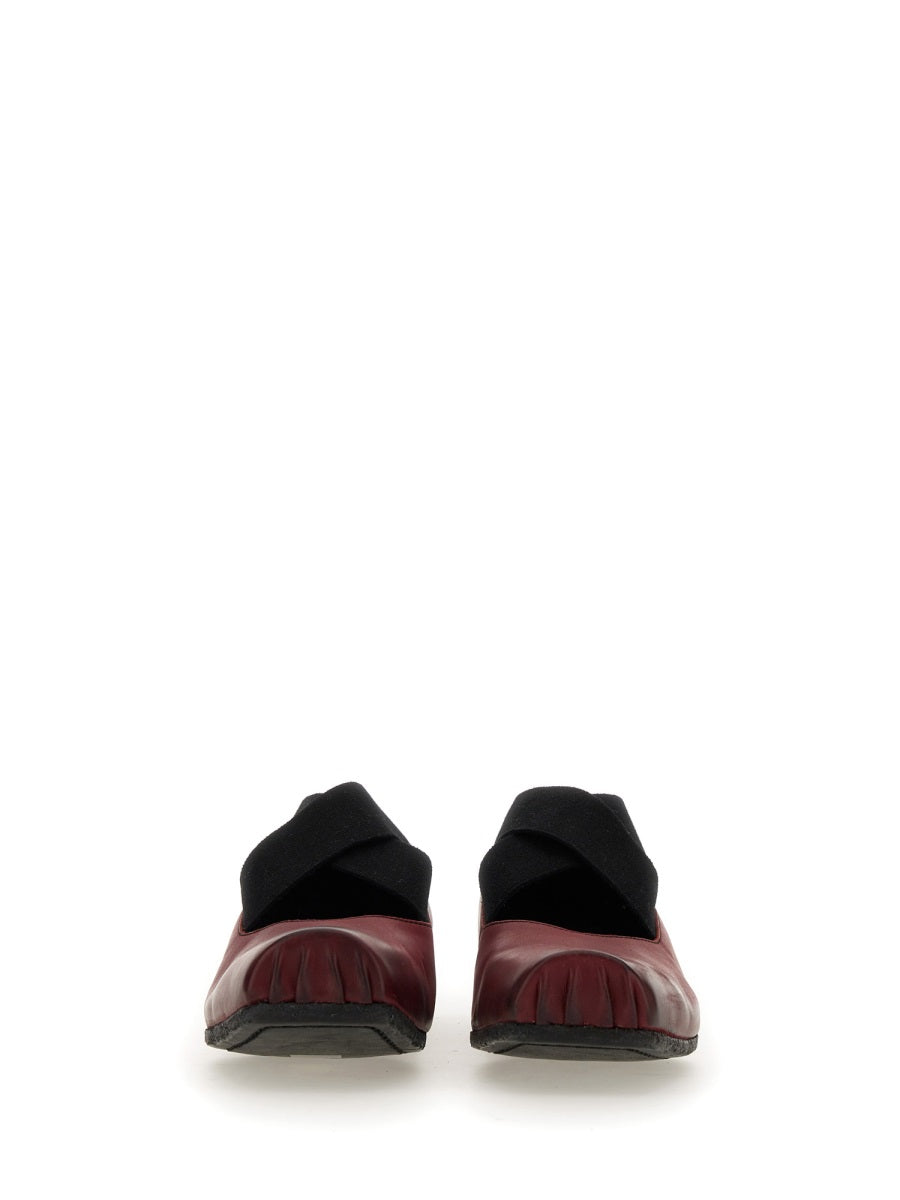 Uma Wang Flat Shoes - Red | Wanan Luxury