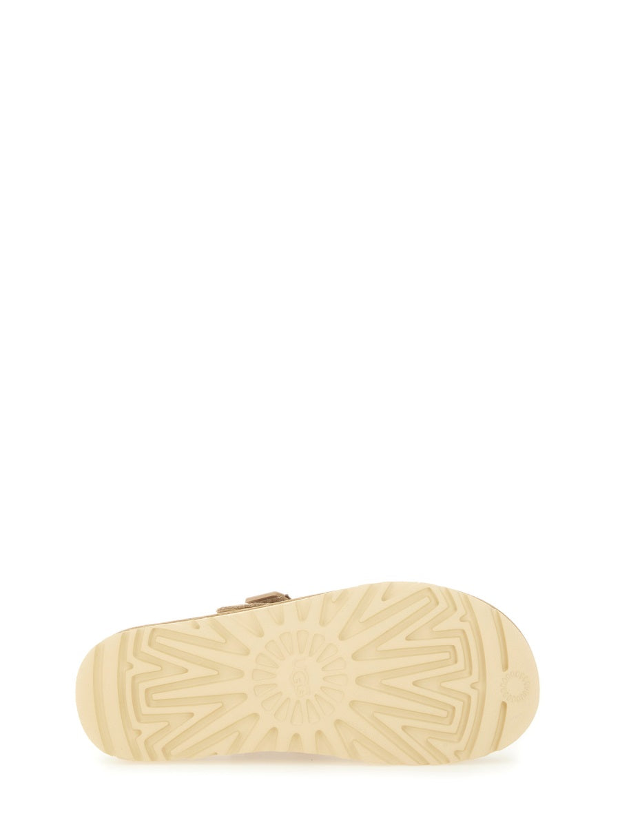 UGG Flat Shoes - Beige | Wanan Luxury