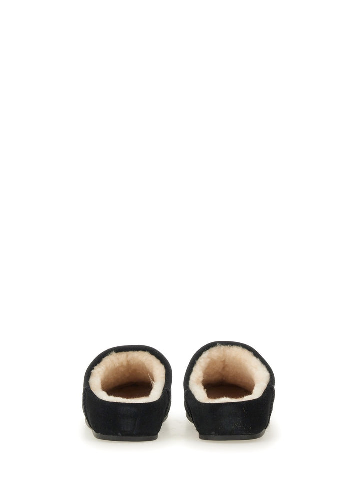 UGG Flat Shoes - Black | Wanan Luxury