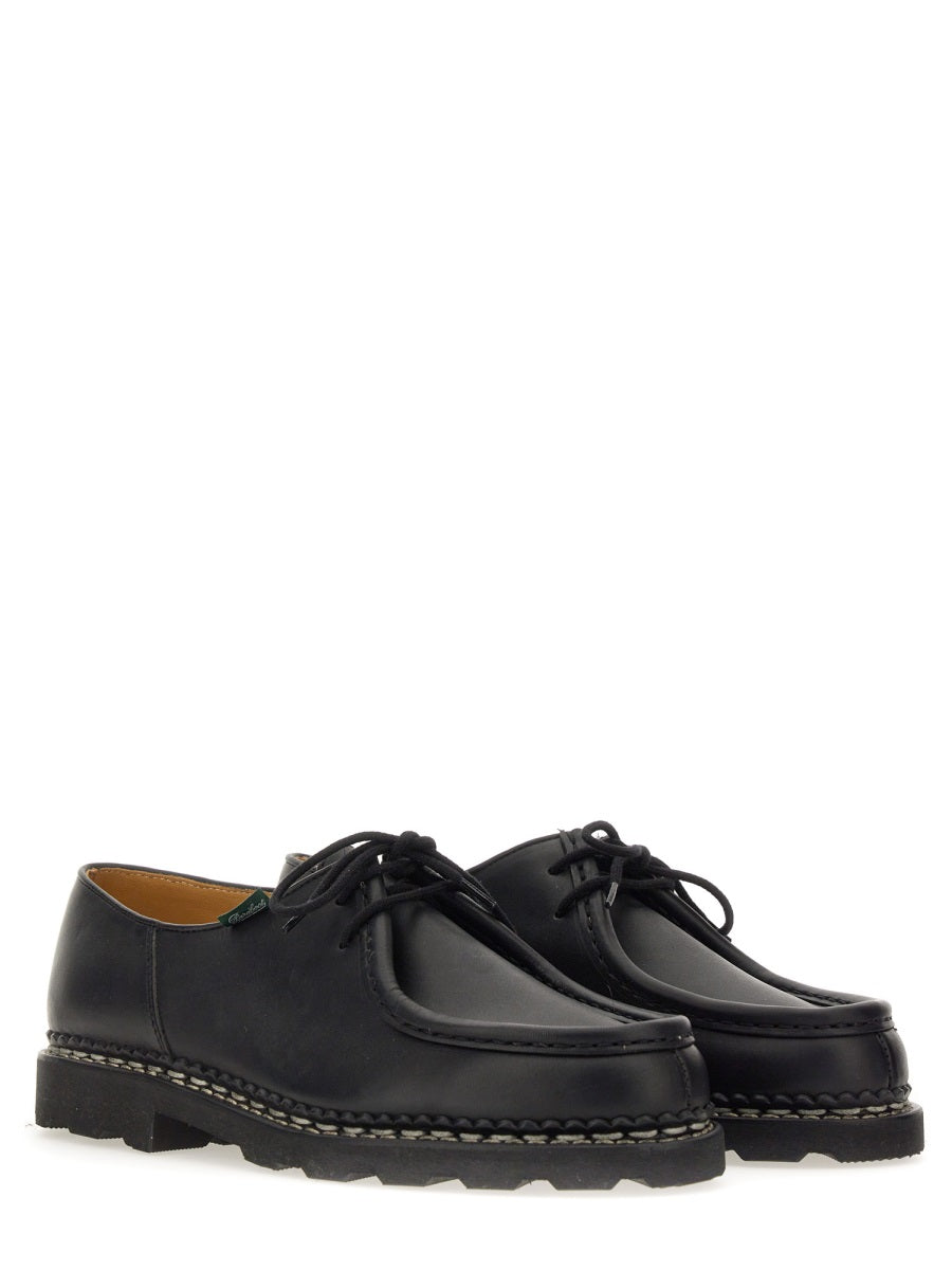 Paraboot Flat Shoes - Black | Wanan Luxury