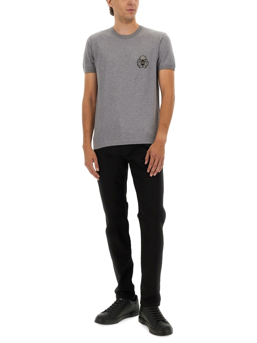 Dolce & Gabbana T shirts - Grey | Wanan Luxury