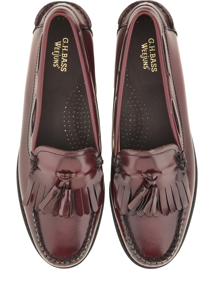 G.H. Bass & CO Loafers - Burgundy | Wanan Luxury