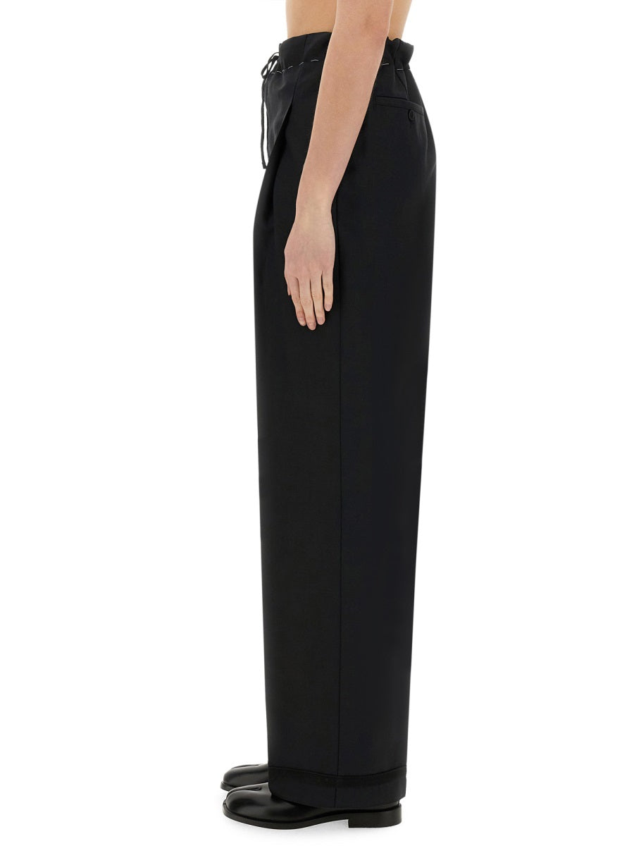 Maison Margiela Pants - Black | 3bb7fbc3b5b5af4765a673199ef1b6866f466e6f